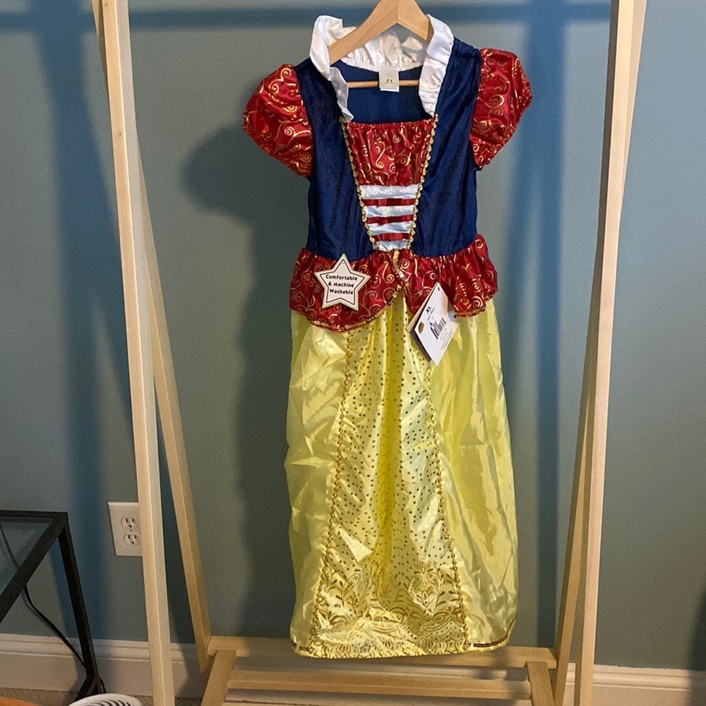Little Adventures NWT Snow White Child's Dress-Up Costume, XL Ages 7-9 years